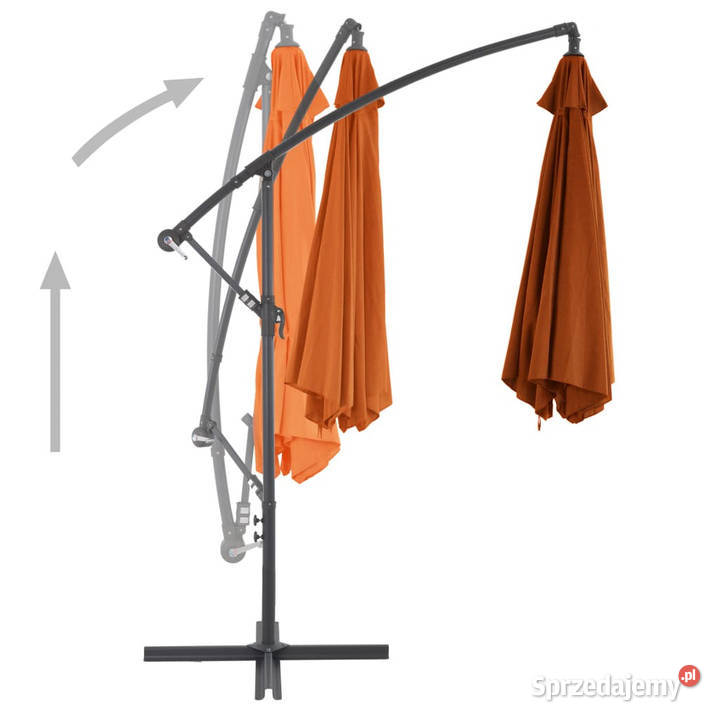 Parasol wiszący z aluminiowym słupkiem 300 Pozostałe Warszawa
