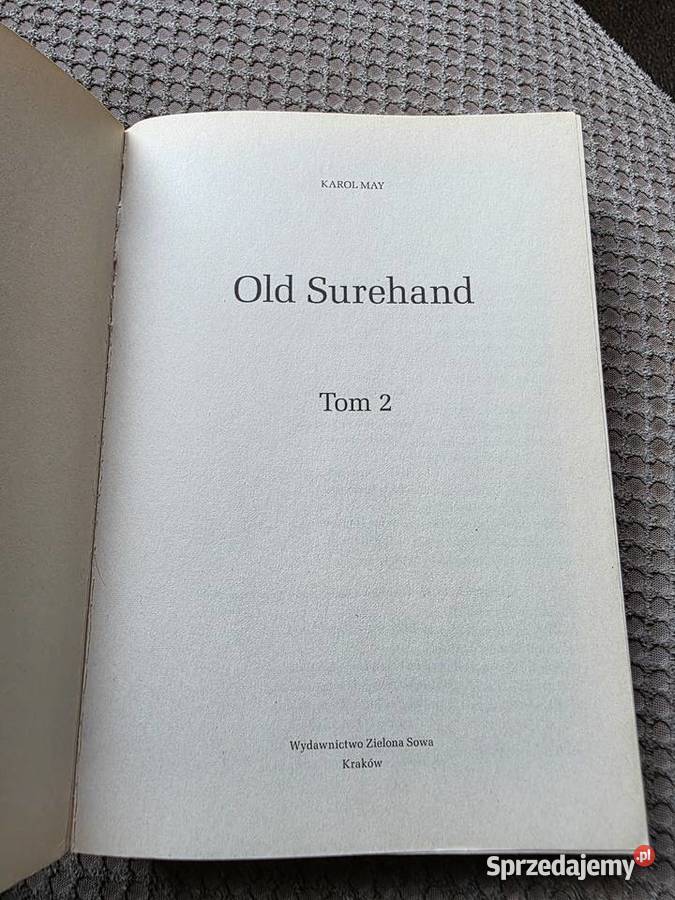 komplet t 1 i 2 Old Surehand Karol May Kraków sprzedam