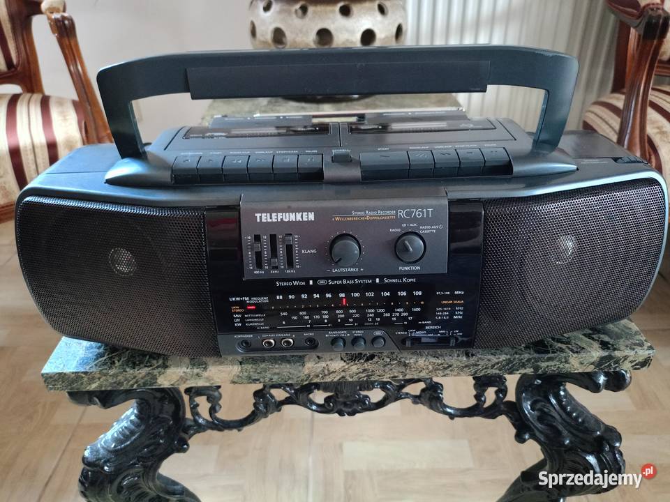 Radiomagnetofon TELEFUNKEN RC 761T Vintage Drawski Młyn