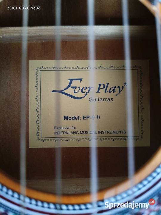 Gitara klasyczna Interklang Ep90Vintage praworęczna lubelskie Lublin