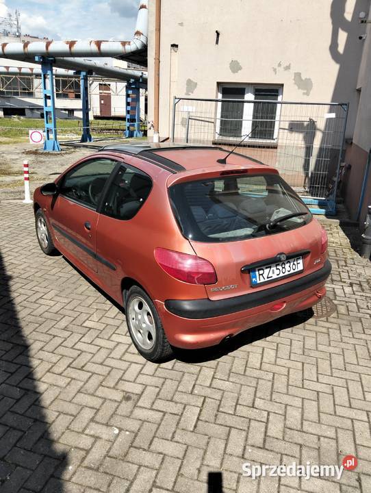 Peugeot 206 sprawny 100 290560km Rzeszów