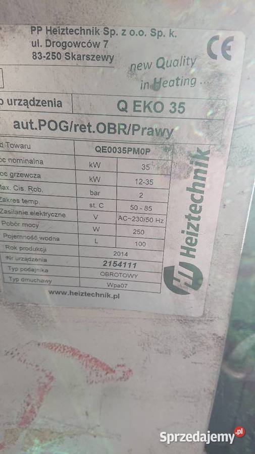 Kocioł na ekogroszek małopolskie Miechów