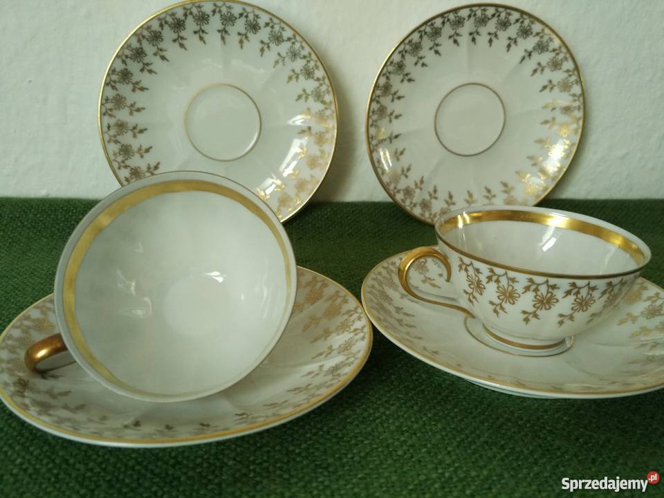 Porcelana Freiberger dwie filiżanki Gorlice sprzedam