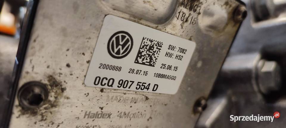 SKODA OCTAVIA III MOST DYFERENCJAŁ TYŁ HALDEX