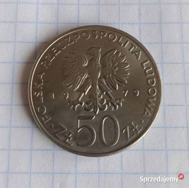 50 ZŁOTYCH 1979 POLSKA MIESZKO I Piszczac