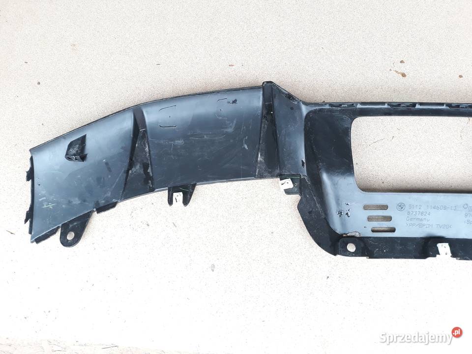 BMW IX I20 MPAKIET DYFUZOR SPOILER ZDERZAKA TYŁ Międzychód