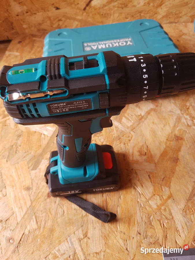 Wkrętarka AKUMULATOROWA Wiertarka UDAR 2x 2Ah Głogowa