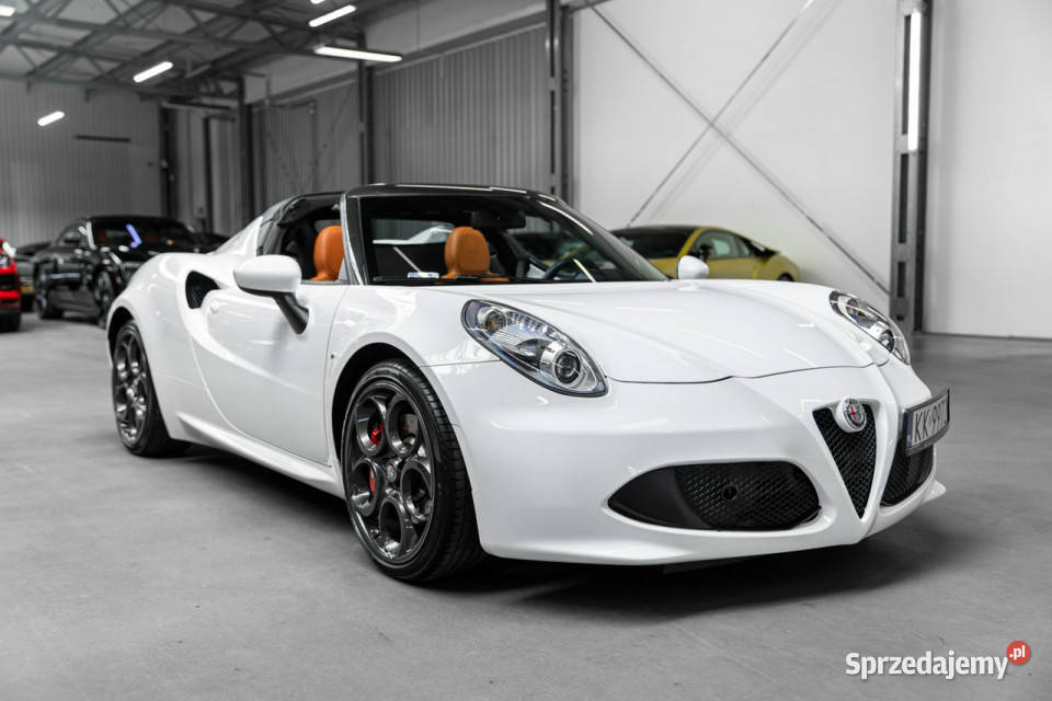 Alfa Romeo 4C SPIDER Krajowa 1 właściciel nieuszkodzony Węgrzce