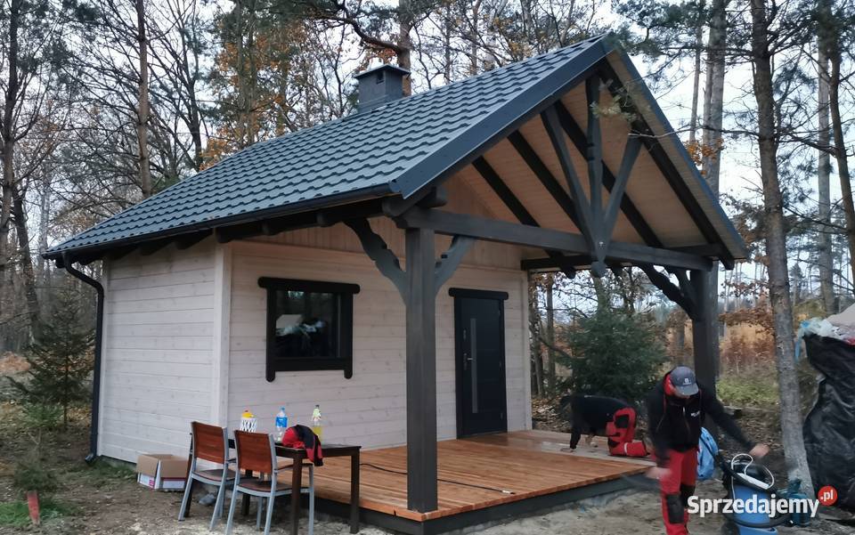 Domek Sauna na zgłoszenie bez pozwolenia do 35m2 Rytel