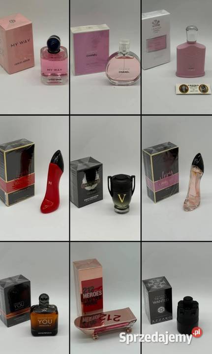 Perfumy damskie męskie Perfumy i wody Katowice