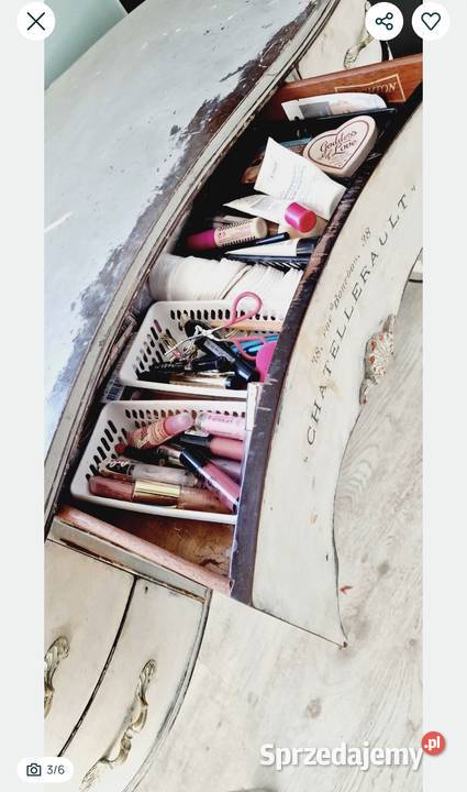 Toaletka retro shabby chic pomorskie Lębork