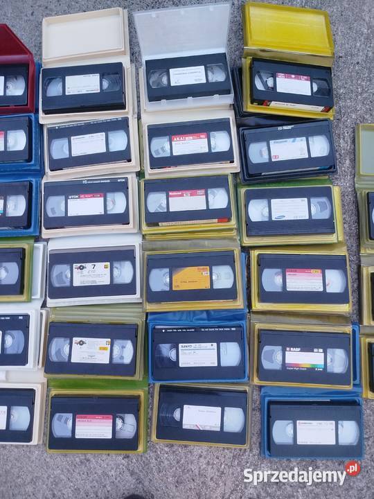 Kasety VHS 33 sztuki filmy Filmy Opole sprzedam