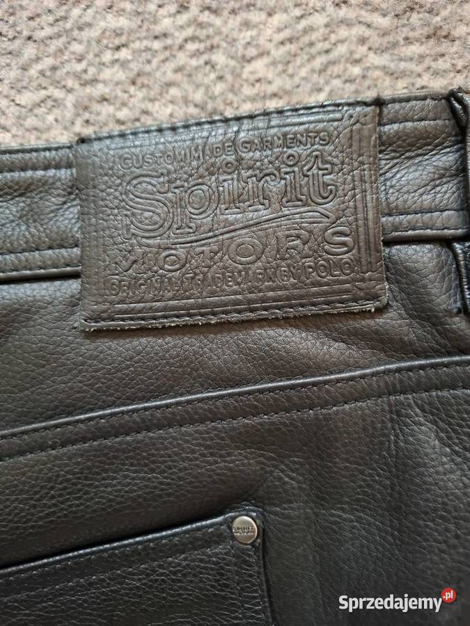 Spodnie damskie skórzane Stargard sprzedam