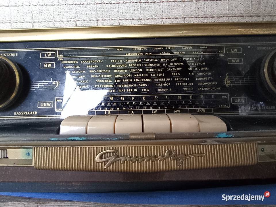 Zabytek Radio lampowe Pisz sprzedam
