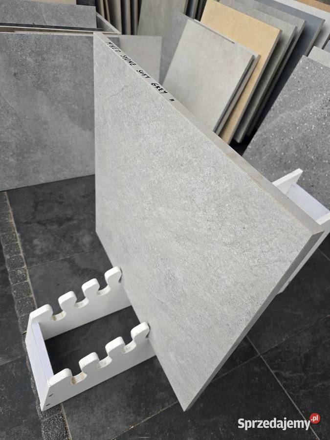 PŁYTKA TARASOWA MIXED STONE SOFT GREY 60x60 2 Płytki podłogowe Opoczno