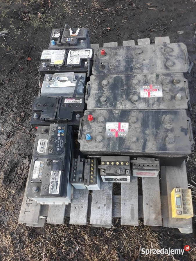 akumulatory niesprawne wielkopolskie sprzedam