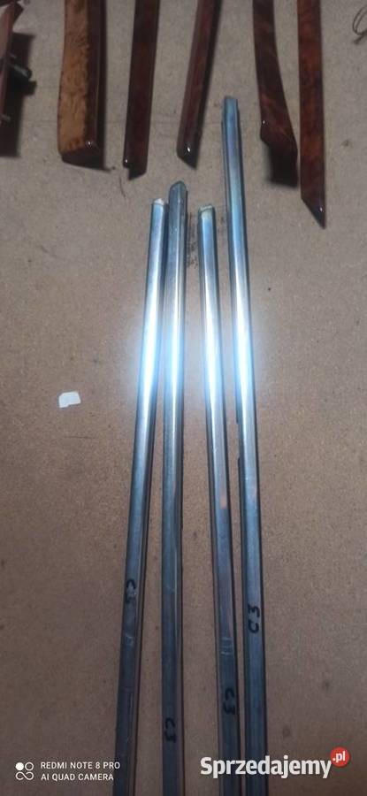 bmw e39 listwy zgarniajace chrom komplet osobowe Imielin