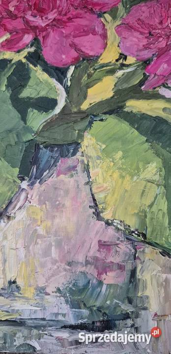 Piwonie Malarstwo wielkopolskie Gniezno