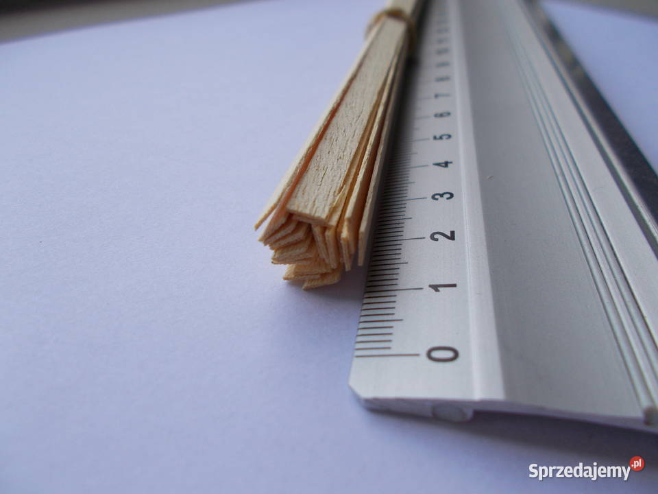 Deski deseczki kołki modelarskie balsa drewno Ruda Śląska sprzedam