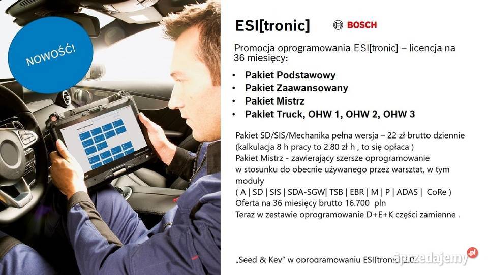 ESItronic SGW SDA na 36 miesięcy promocja