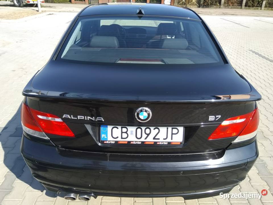 BMW 745i E65 z pakietem ALPINA B7 elektrochrom. lusterko wst. kujawsko-pomorskie Bydgoszcz