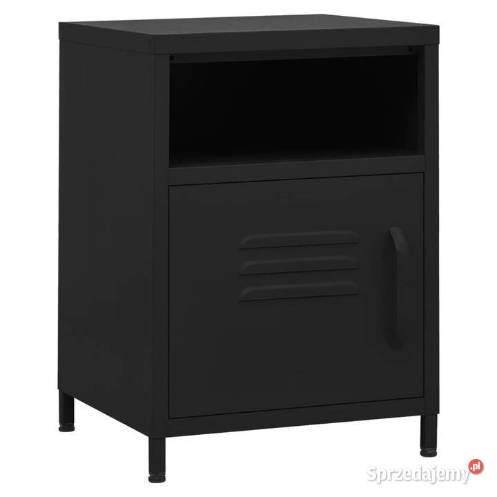 Szafki nocne 2 czarne 35x35x51 stalowe WM3095221 Nocne Warszawa