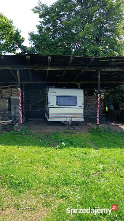 zadaszone miejsce parkingowe 30 m2 kampera łódki 30m2 Zalesie Śląskie