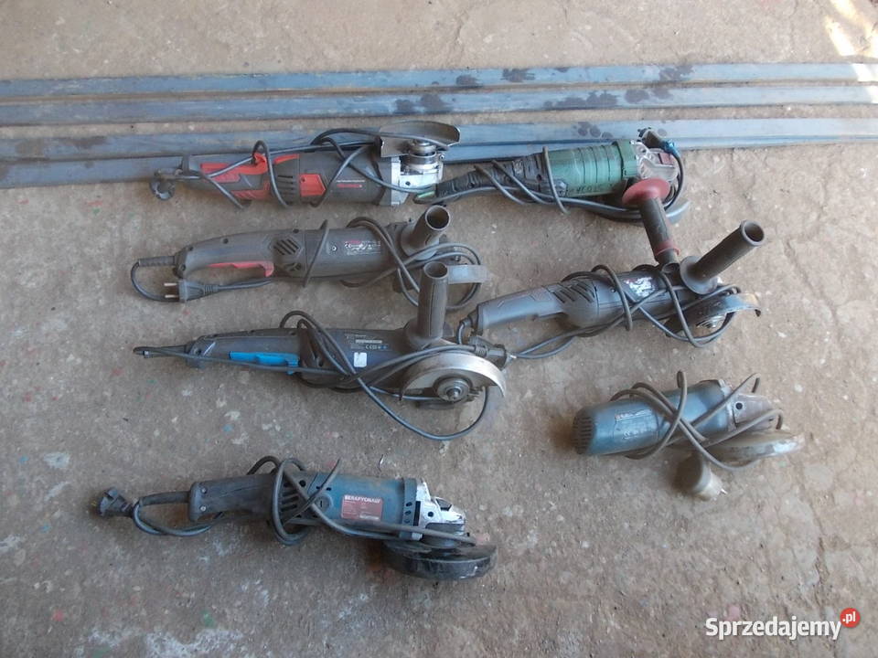 szlifierka szlifierki kątowe Uszkodzone Bojanowo