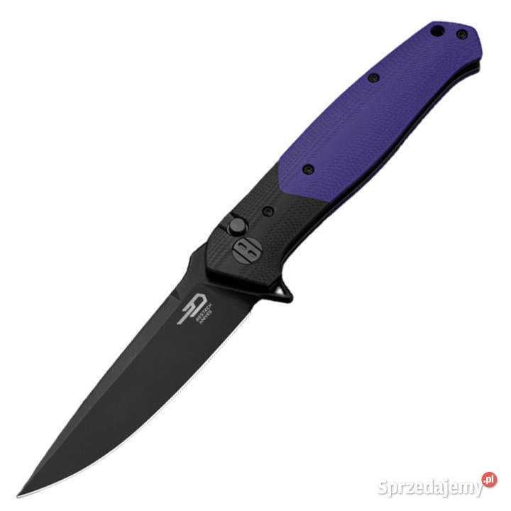 Nóż składany Bestech Swordfish BlackPurple G10 Warszawa