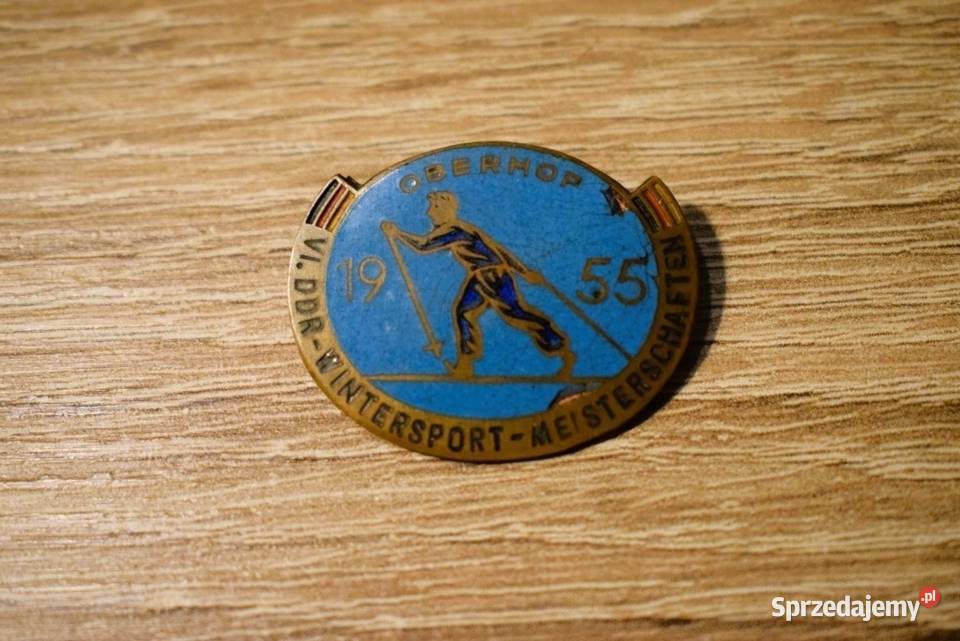 Odznaka NRD VI Mistrzostwa w sportach zimowych Chełmno