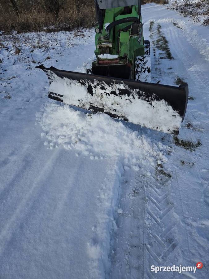 Pług do śniegu ładowarka Avant miniładowarka Narzędzia Namysłów