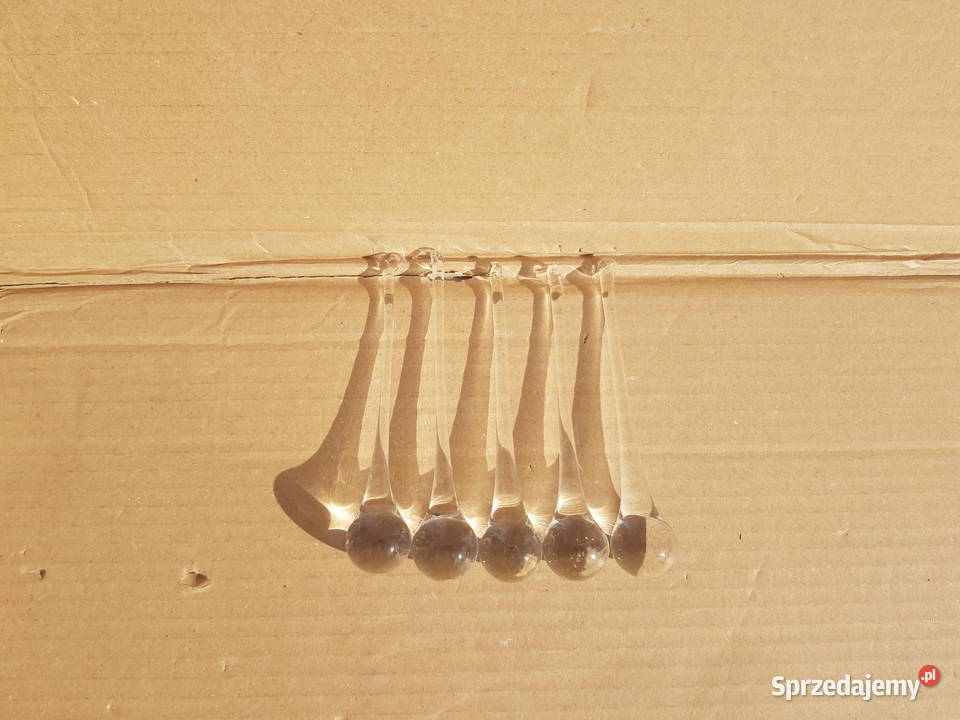 Klosz kropla sopelek do lampy PRZEZROCZYSTY 5 Warszawa