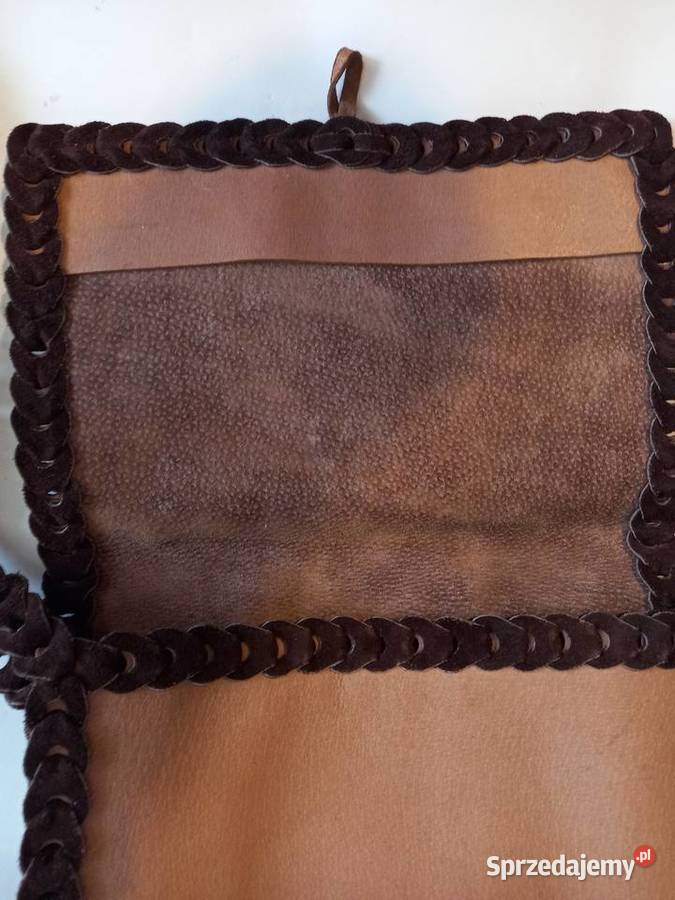 Skórzana torebka damska na ramięSkóra naturalna Dla kobiet Moda i Styl Kraków sprzedam