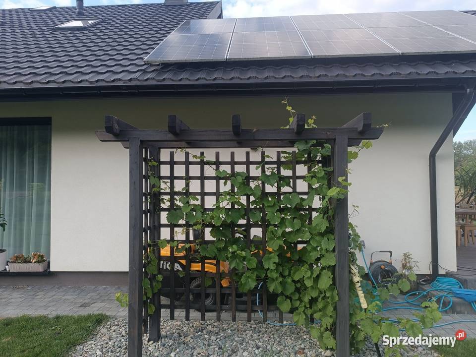 Taras drewniany zadaszenie tarasu altana pergola