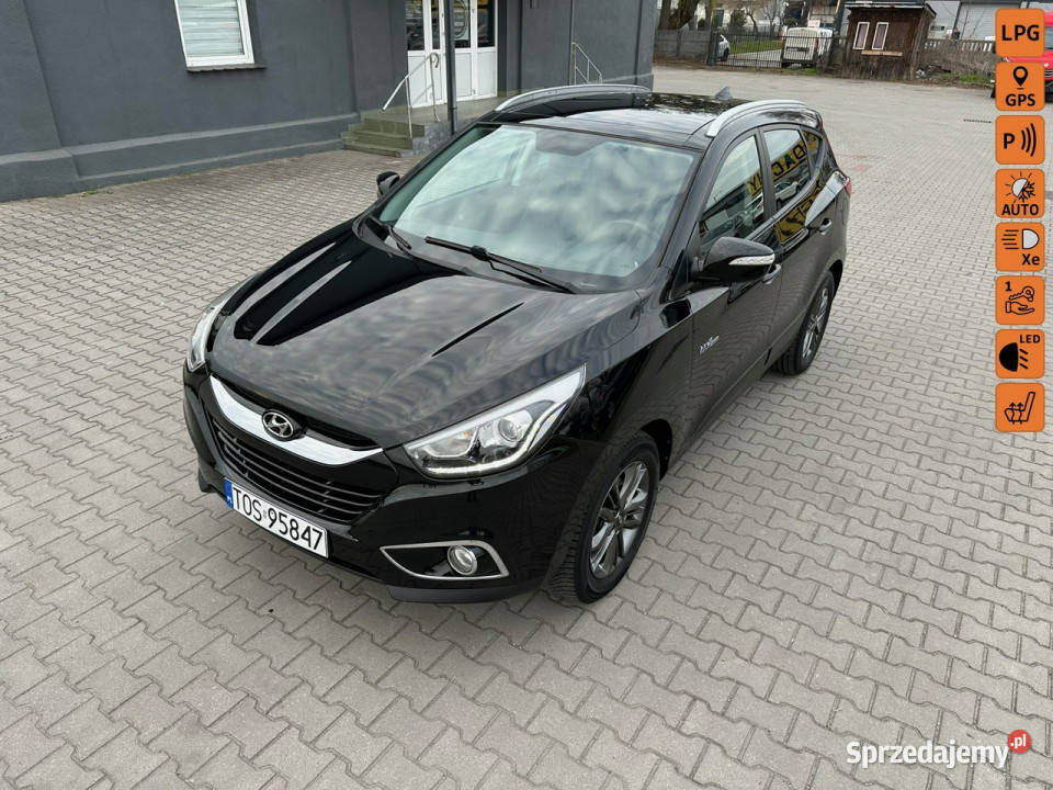 Hyundai ix35 16B FULL Alu17 Navi Xenon Stan 155000km świętokrzyskie Ostrowiec Świętokrzyski