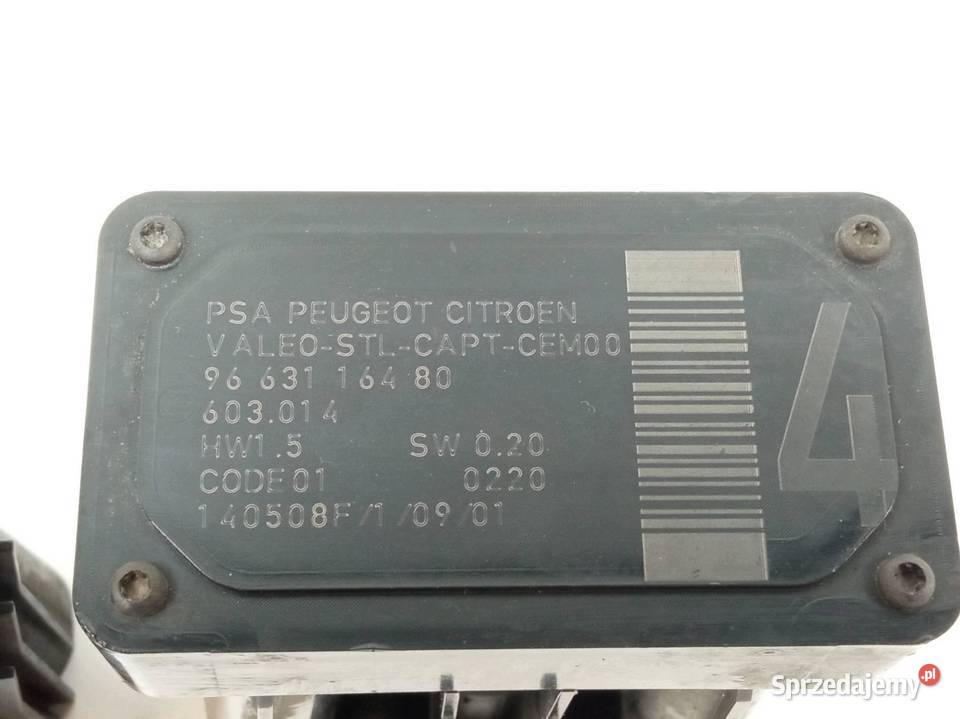 CZUJNIK SENSOR ZMIANY PASA RUCHU 9663116680