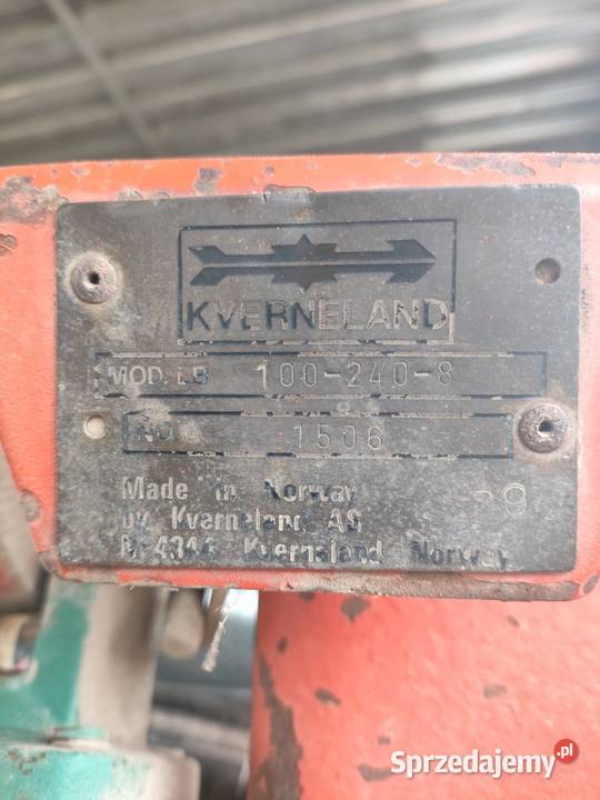 Pług obrotowy kverneland lb 100 41 Pługi Kalisz