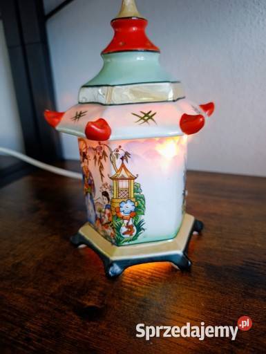 Vintage lampka porcelanowa perfumeryjna lata Olsztyn