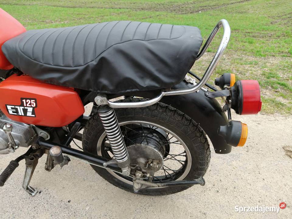 MZ ETZ 125 1987 motocykl MZ ETZ 125 Kalisz