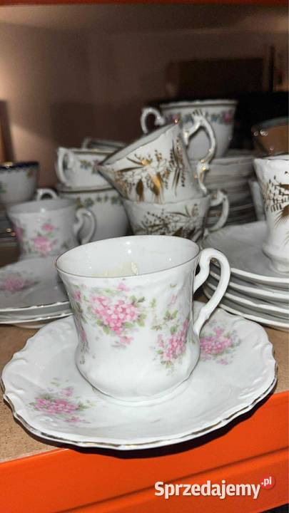 Filiżanka stara Śląska Sygnowana numerycznie Gdańsk