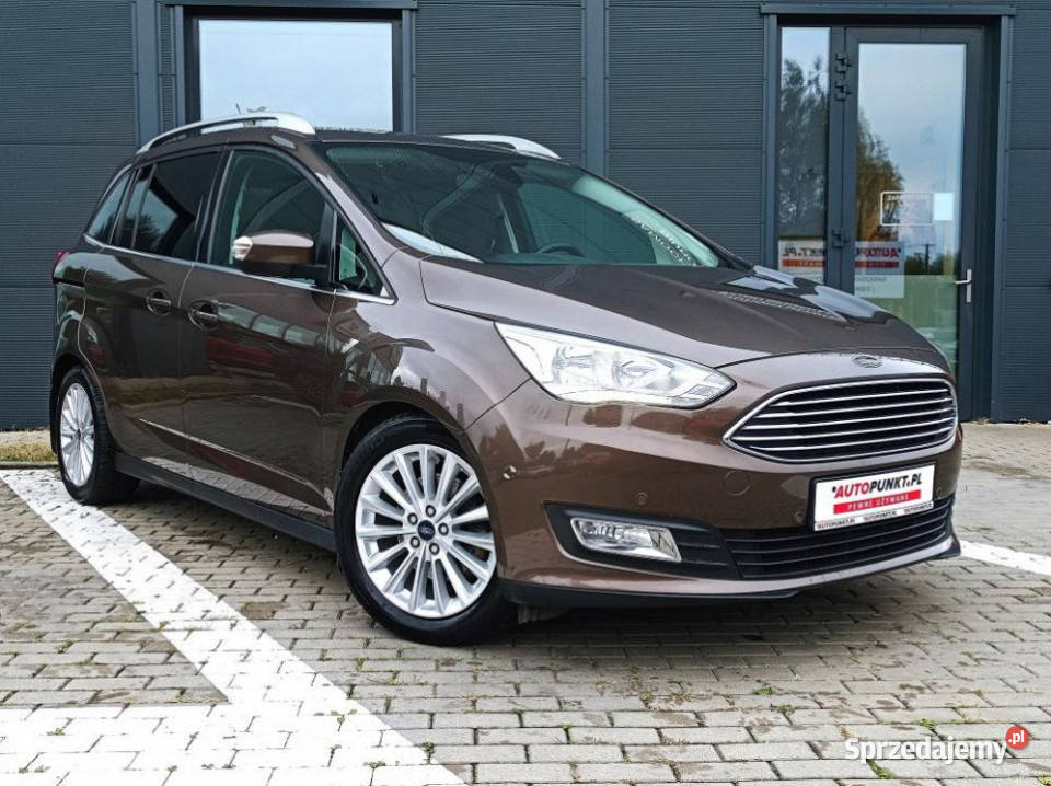 FORD Grand C 2015r Salon ASO Tempomat SYNC manualna Kraków