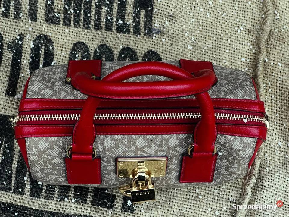 Mini Kuferek DKNY Skóra Naturalna