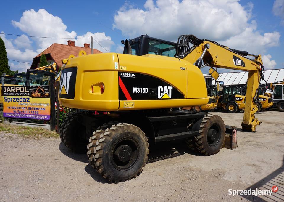 Koparka kołowa CAT M 315 D 2011 Motoryzacja świętokrzyskie Jeziorko