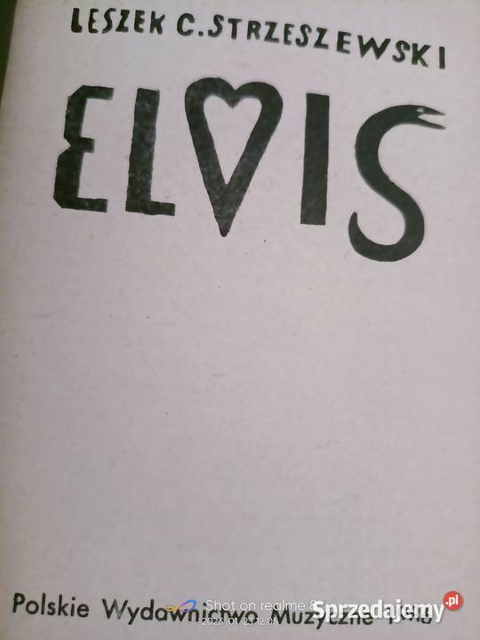 Elvis biografia pierwsze wydanie książki unikaty Warszawa sprzedam
