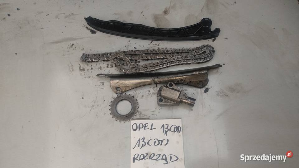 FIAT 13 JTD OPEL 13 CDTI rozrząd łańcuch ślizgi Kielce