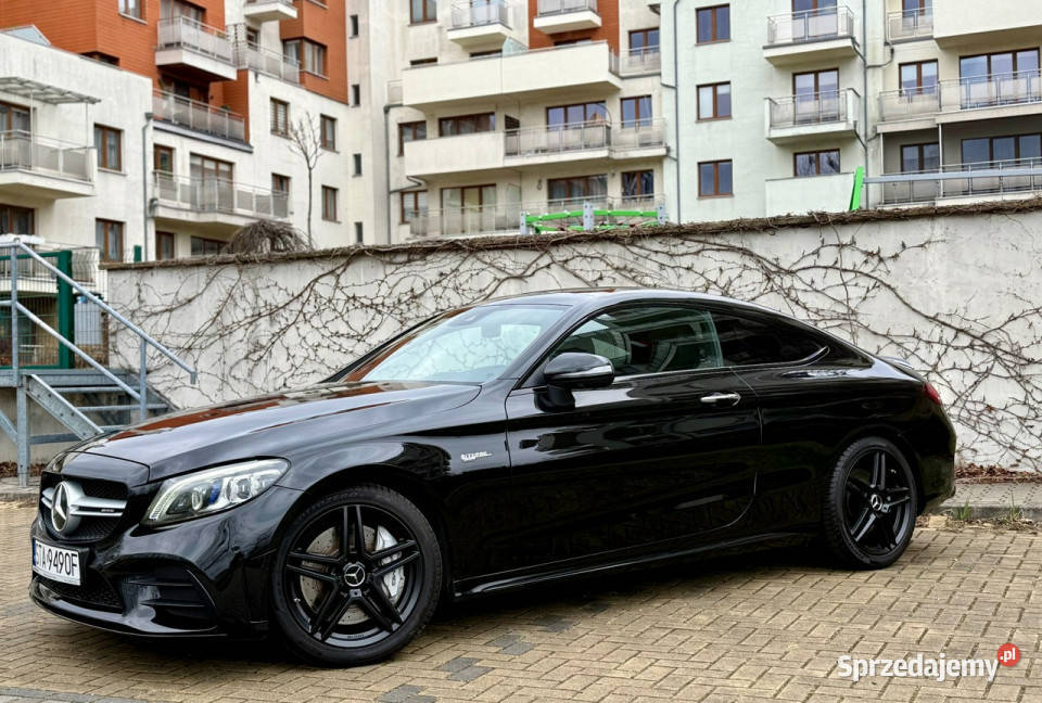 Mercedes C 43 AMG Salon Polska 4Matic Burmester serwisowany w ASO
