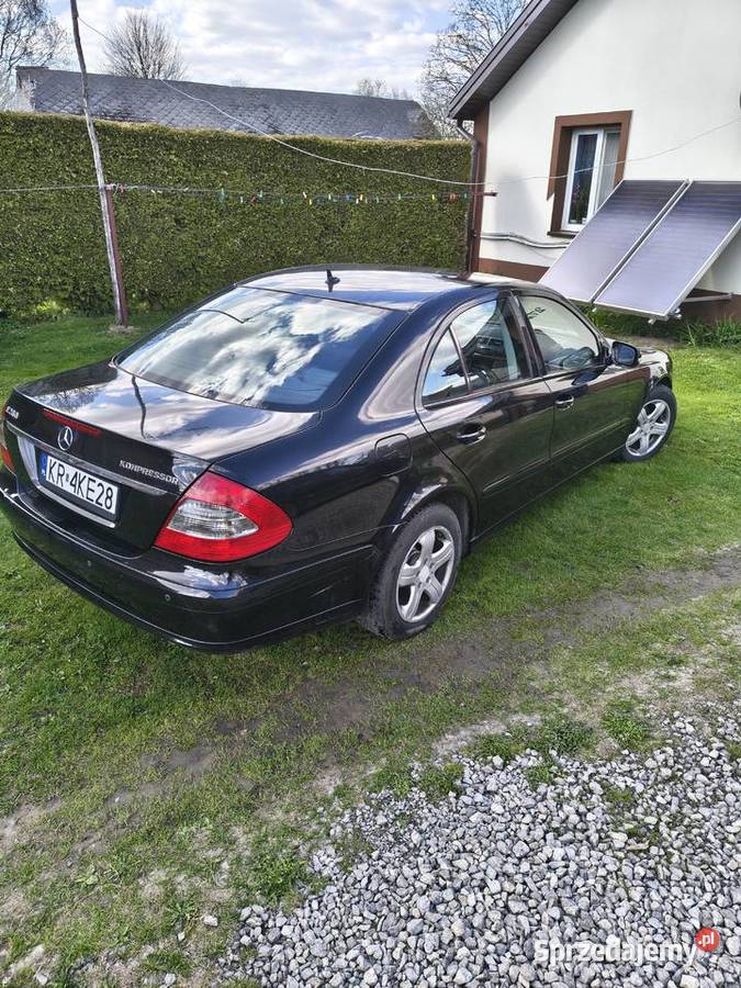MercedesBenz W211 klasa E manualna skrzynia benzyna+LPG