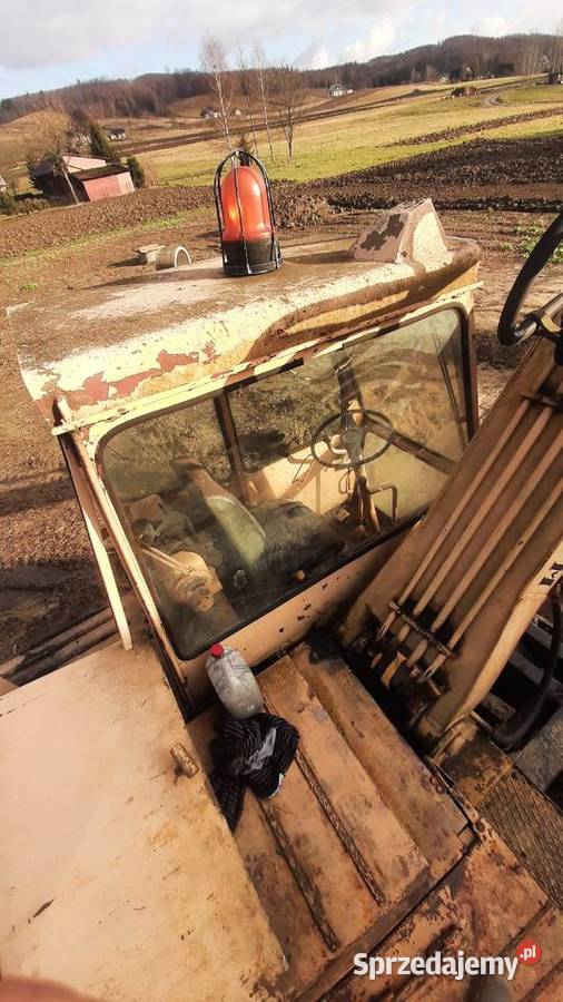 koparka waryński k406 a kołowa leyland Dubiecko