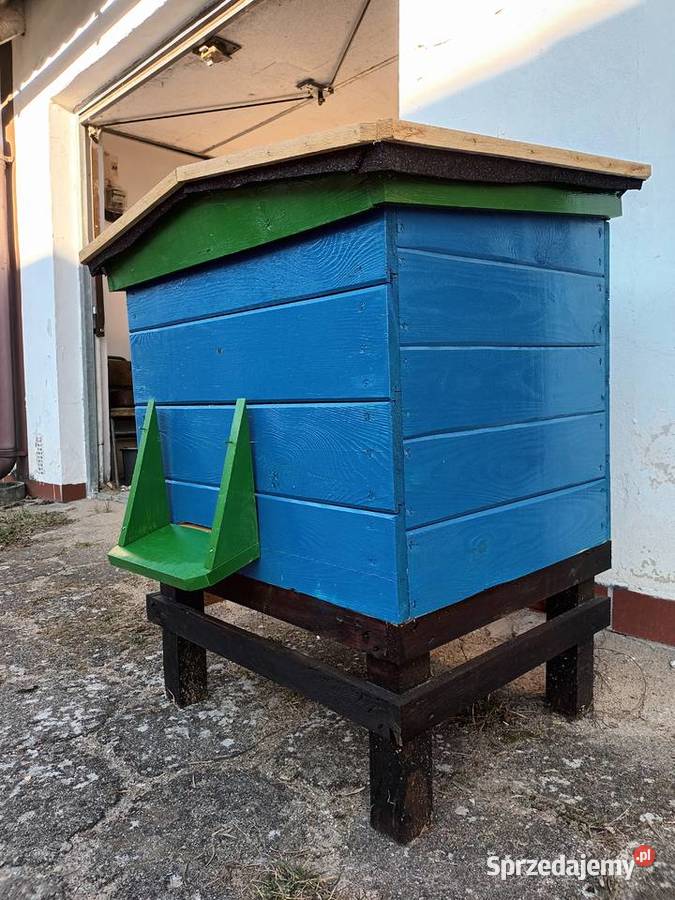 Nowe drewniane pomalowane ULE wielkopolskie ze Pszczelarstwo Pszczelarstwo Reszel sprzedam