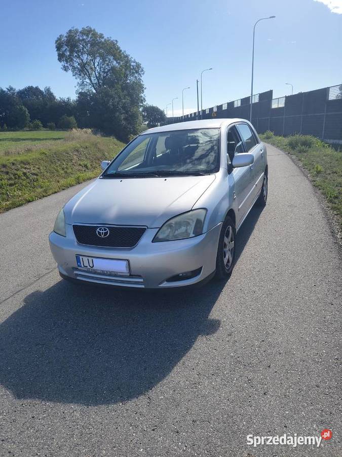Toyota Corolla Rok produkcji 2003